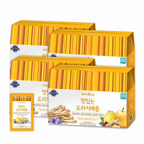 네이처드림 맛있는 도라지배즙 80ml 30포 (4개)_이미지