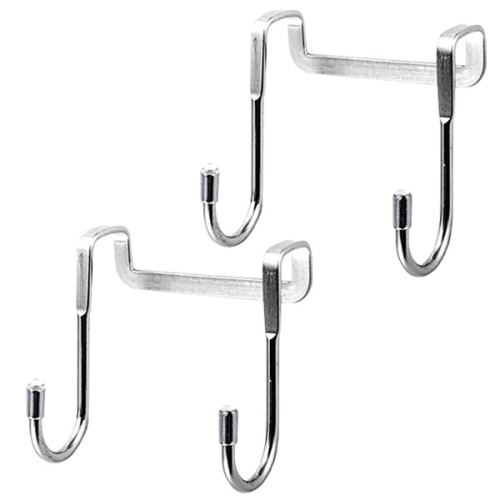 더리빙 스테인레스 듀얼 도어 후크 2개