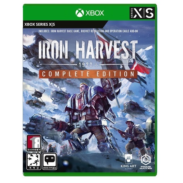 킹 아트 게임즈 아이언 하베스트 1920+ 컴플리트 에디션 Xbox Series이미지입니다. 누르면 해당 게시물로 새창이동합니다.