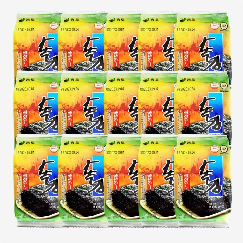 홍도식품 홍도 돌김 15g 15개
