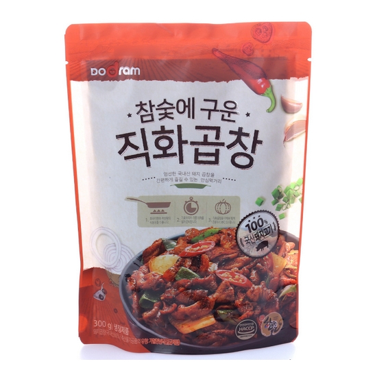 도드람푸드 도드람한돈 참숯에 구운 직화곱창 300g (1개)