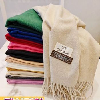 890ADP92 캐시미어 디테일 구성 버진울 머플러 목도리