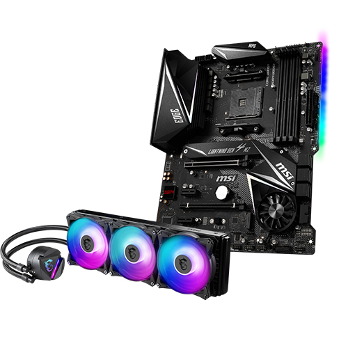 MSI MPG X570 게이밍 엣지 WiFi + 코어리퀴드 360R