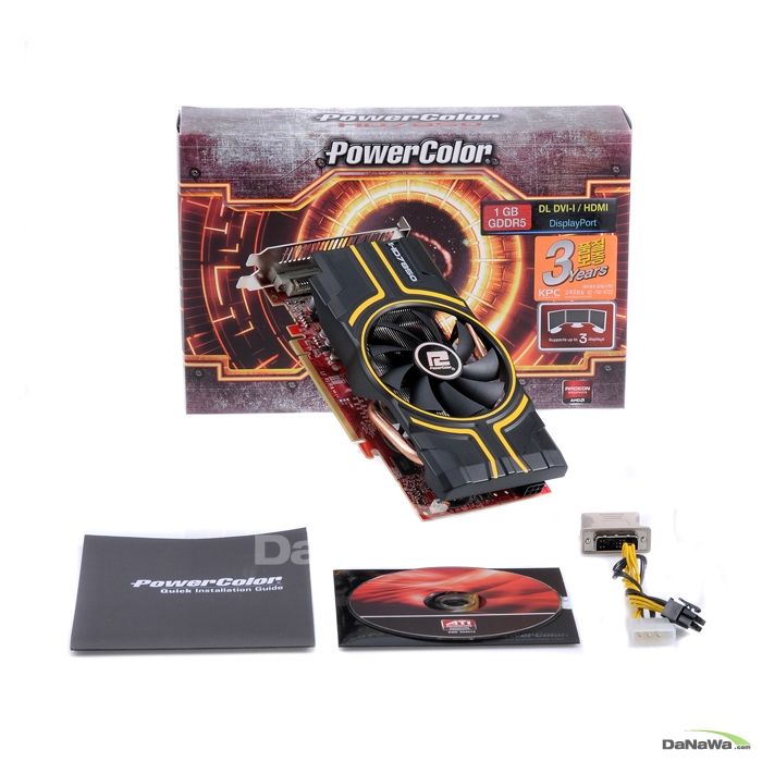 PowerColor 라데온 HD 7850 D5 1GB KPC_이미지