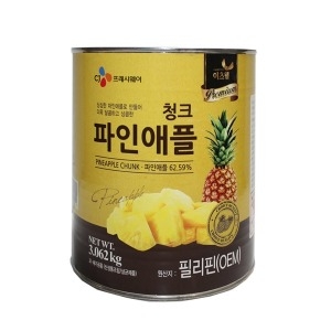 CJ프레시웨이 이츠웰 <b>파인애플</b> 청크 3.062kg