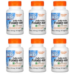 닥터스베스트 풀리 액티브 폴레이트 400mg 90캡슐 (6개)