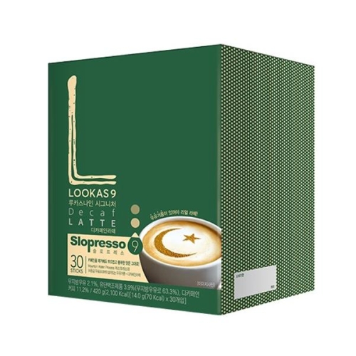 남양유업 루카스나인 디카페인 시그니처 라떼 30T (1개)_이미지