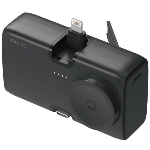 해브잇올 morac 큐잉 도킹형 애플워치 멀티 보조배터리 MR-QING-A 5000mAh_이미지
