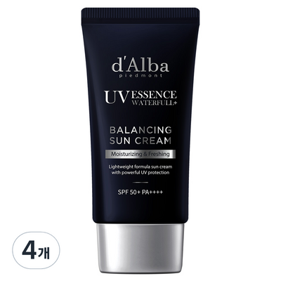 달바 워터풀 밸런싱 선크림 50ml (4개)_이미지