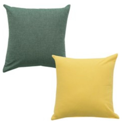 [불명] 선염무지 쿠션 방석커버 50x50 (2개)