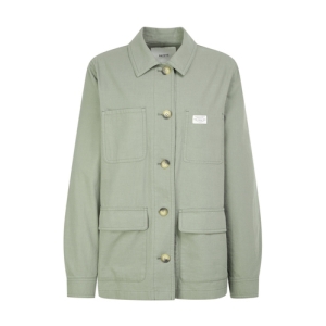 헤지스레이디스 여성 여성 퍼티그 자켓 라이트 카키 HSJA6B301K1_이미지