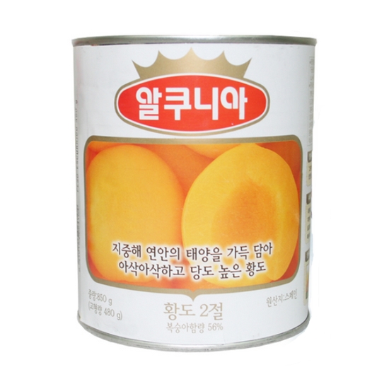 농심 알쿠니아 황도 2절 850g이미지입니다. 누르면 해당 게시물로 새창이동합니다.