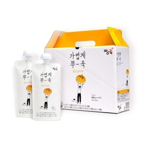 짱죽 쌀눈 호박죽 스파우트형 140g (10개)_이미지