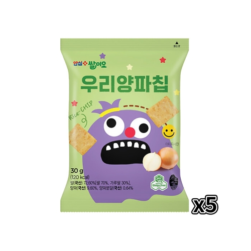 청원생명농협 쌀이요 우리양파칩 30g (5개)_이미지