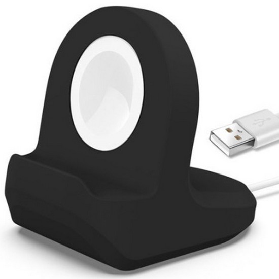 애플워치 실리콘 충전 도크 거치대 홀더