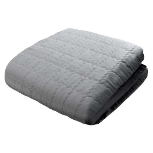 이메텍 프리미엄 순면 그레이 전기요 전용커버 (싱글, 85x155cm)_이미지