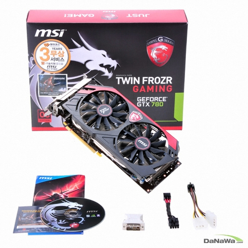 MSI 지포스 GTX780 OC D5 3GB 트윈 프로져 4 게이밍_이미지