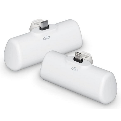 알로코리아 라이트닝8핀 무선 도킹형 미니 보조배터리 allo500D 5000mAh