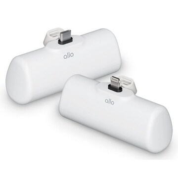 알로코리아 라이트닝8핀 무선 도킹형 미니 보조배터리 allo500D 5000mAh