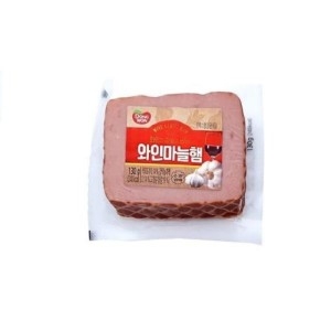 와인마늘햄 130g 사각햄 마늘햄볶음 볶음햄
