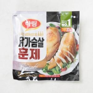 하림 훈제 닭가슴살 510g (1개)
