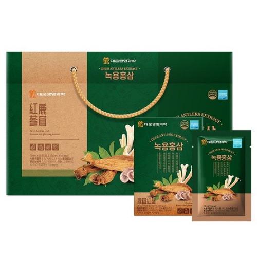 대웅생명과학 녹용홍삼 70ml 30포 (3개)_이미지