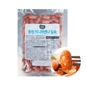 동원F&B 미니비엔나 실속 1kg x 1개 햄 소시지_이미지