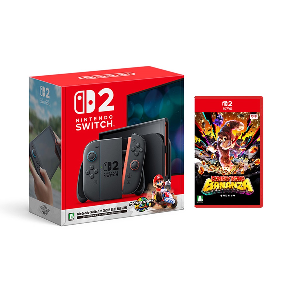 Nintendo 닌텐도 스위치 2 마리오 카트 월드 게임 타이틀 세트이미지입니다. 누르면 해당 게시물로 새창이동합니다.