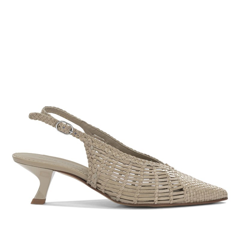 위빙 포인티드 토 슬링백 11953 000FUMO