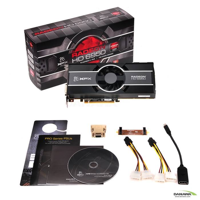 XFX �󵥿� HD 6950 D5 1GB