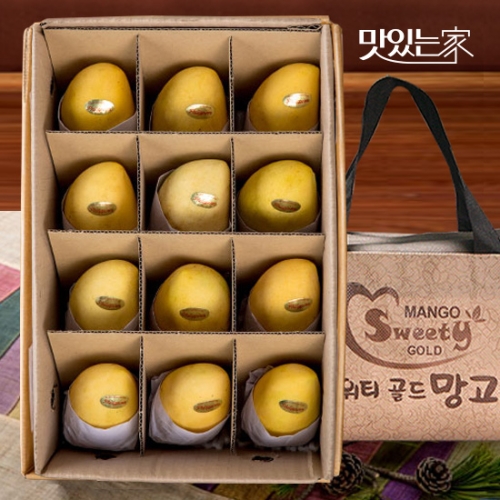 제니망고 맛있는家 카라바오 생망고 선물세트 6과 1.25kg (1개)