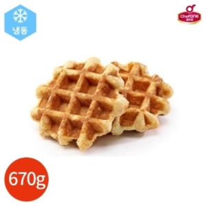 대상 쉐프원 정통 벨기에 와플 670g