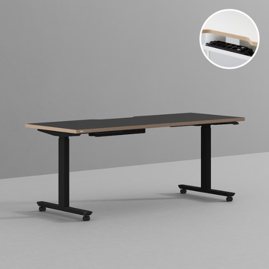 데스커 알파 이동형 모션 스탠딩책상 (1800x700)_이미지