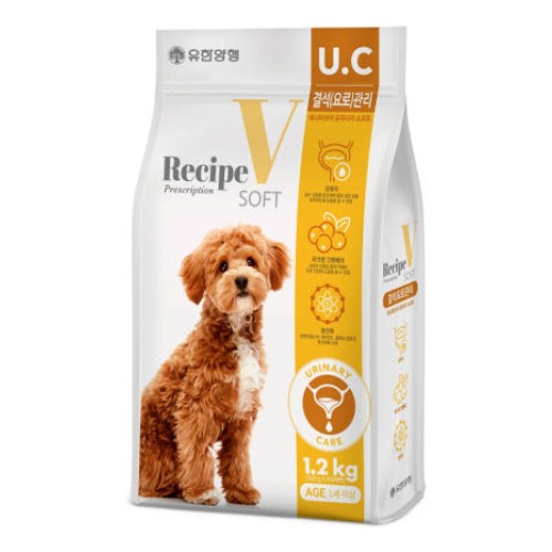  레시피브이 독 유리너리 소프트 1.2kg [1개]
