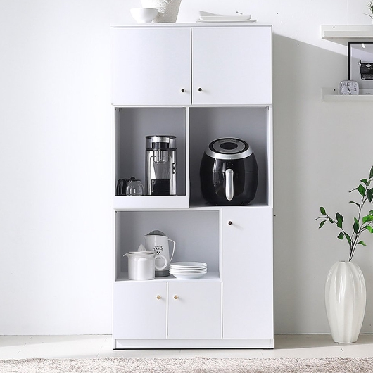 블리스데코 아델라 도어형 렌지대 주방수납장 800