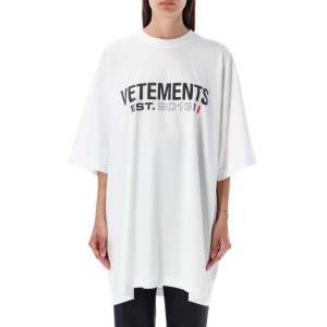 VETEMENTS ���� Ƽ���� UE54TR100W1200 WHITE