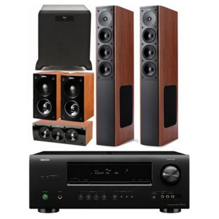 야모 S608 5.1채널 + 데논 AV리시버 (AVR-1312, SW-350)