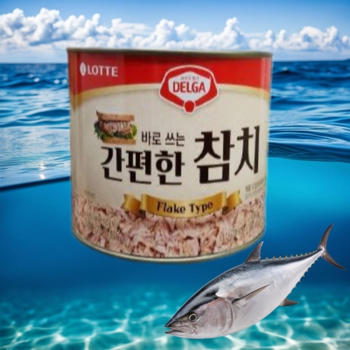 롯데푸드 델가 바로 쓰는 간편한 참치 1.88kg