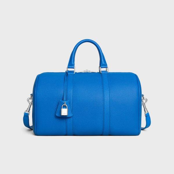 셀린느 프랑스 / 관세 포함 남자 라지 보스턴백 그레인드 카프스킨 울트라 블루 118553GT7 07QI 국내 A/S