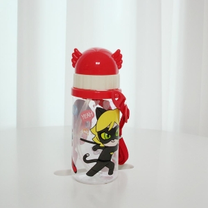 유유헬스케어 유유 레이디버그 날개 빨대 스트랩보틀