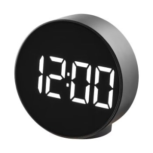 이케아 PLUGGET 플루게트 알람<b>시계</b> 11cm/탁상용<b>시계</b>/미니워치/USB케이블포함/<b>디지털</b>/LED/인테리