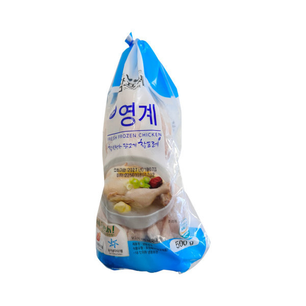 참프레 백숙용 냉동 영계 500g (2개)