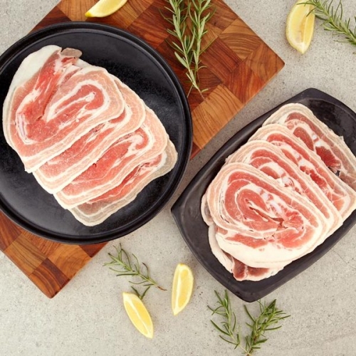 국내산 대패 꽃 삼겹살 400g