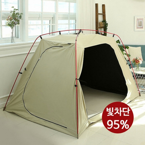 산들로 코튼 암막 95% 난방 텐트 (더블)_이미지