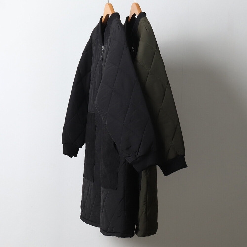 나야홍 빅사이즈아우터 J639L601 골덴배색포켓누빔집업 MN