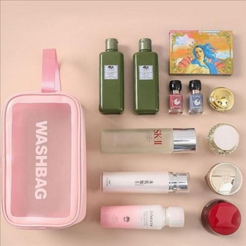 Rly 휴대용 여행용 세면 파우치 투명 방수 세면 파우 45047526