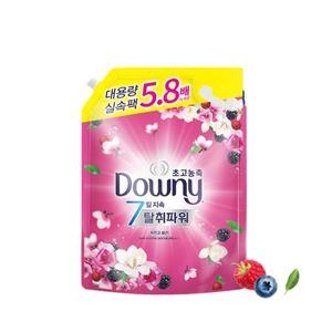 다우니 탈취파워 목련과 베리 리필 4.1L