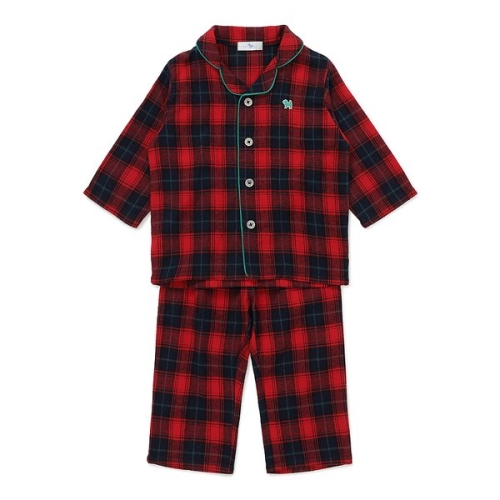 블루독베이비 RD체크 파자마 상하세트45C70-680-18 722142_이미지