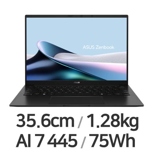 ASUS 젠북 14 UM3406GA-QL151W이미지입니다. 누르면 해당 게시물로 새창이동합니다.