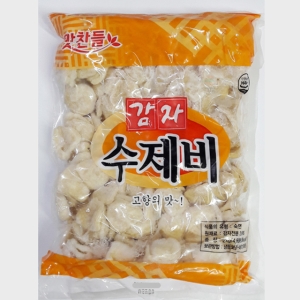 맛찬들 감자수제비 냉동 2kg 수제비 사리용 냉동수제비